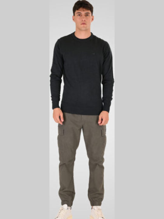 Rebase Пуловер Forest Green Melange