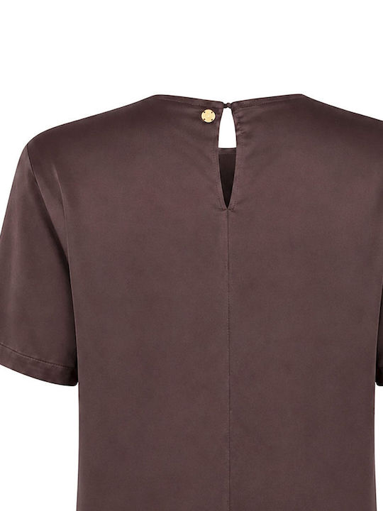 Women's Dark Brown T-shirt