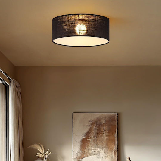 Lampa Таванна плафониера 32 см, Черна Lampa Таванна плафониера 32 см, Черна
