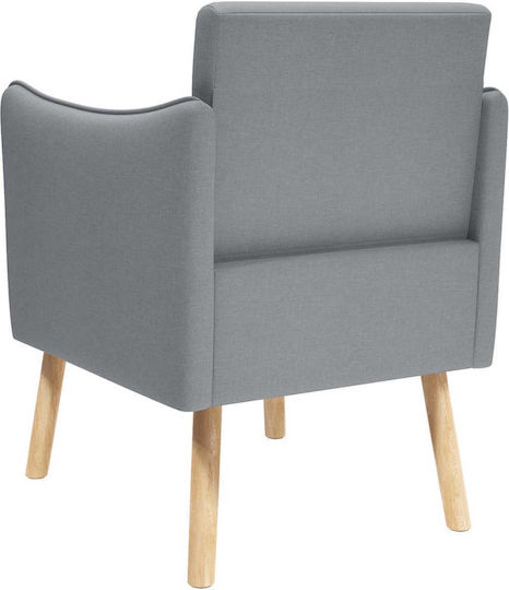 Relax-Sessel Hellgrau 60x65x76 cm