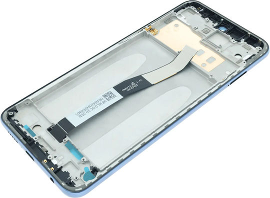 Οθόνη με Μηχανισμό Αφής και Πλαίσιο για Xiaomi Redmi Note 9 Pro (Γκρι)
