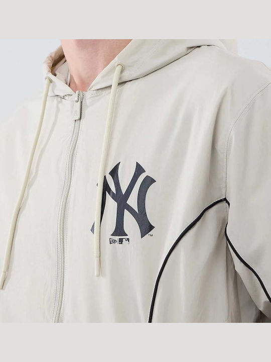 New York Yankees MLB Beige Jacket