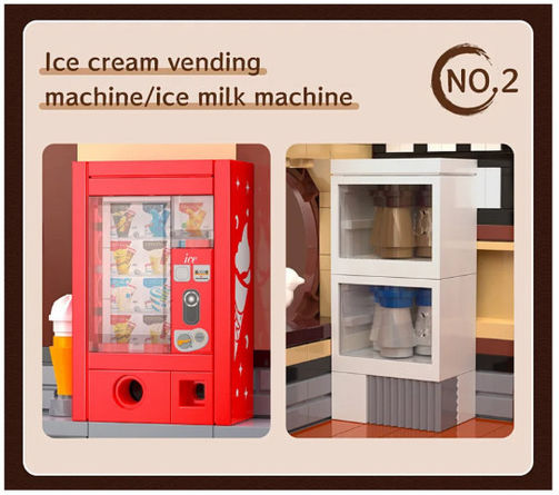 CaDA Bricks Cuburi de construit Japanese Bathroom pentru 14+ ani 1249 de piese