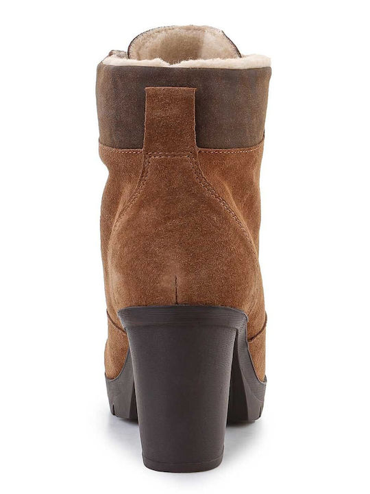 Hickory Damen-Stiefeletten Braun