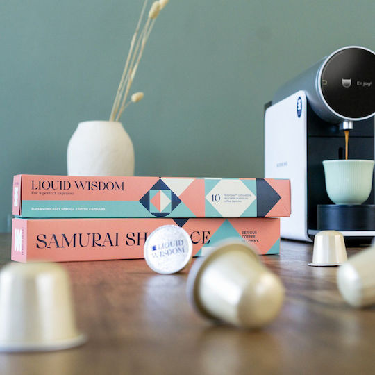 Tchibo Capsule Espresso Compatibile cu Mașină Nespresso 10 bucăți