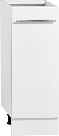 Floor Cabinet White 30x47.5x81.5 cm