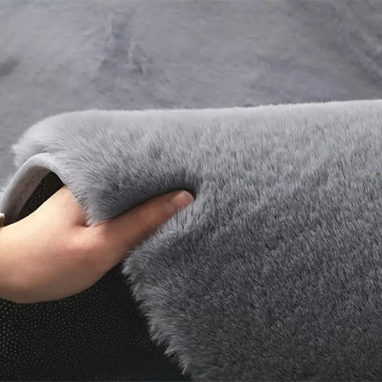 SpitiBazaar Modern Schlafzimmer-Teppichsets Grau 3 Stücke SpitiBazaar Modern Schlafzimmer-Teppichsets Grau 3 Stücke