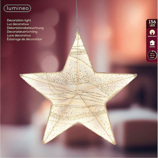 Lumineo Stea Suspendată cu Lumină LED 38 cm Lumineo Stea Suspendată cu Lumină LED 38 cm