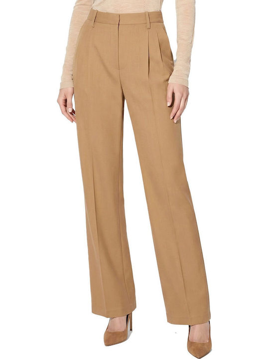 Damen Stoffhose in Hellbraun