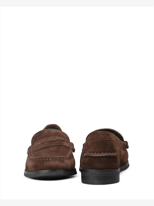 Loafers pentru femei în culoare maro