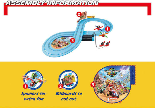 Carrera Mario Kart World Mario Vs. Yoshi First Bahn Πίστα