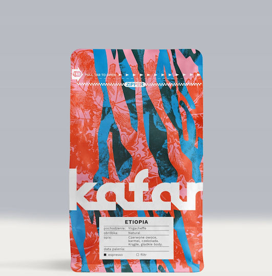 Kafar Καφές Espresso Arabica Ethiopia σε Κόκκους 250gr