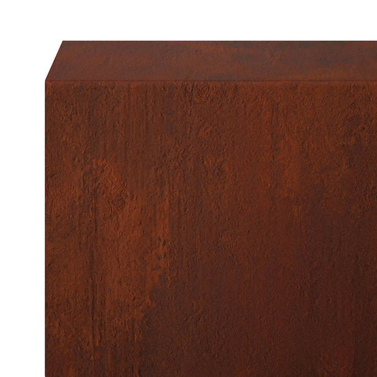 Garden Edging Profiles 2 Pcs 100 x 5 x 5 cm 8013008 Rusted