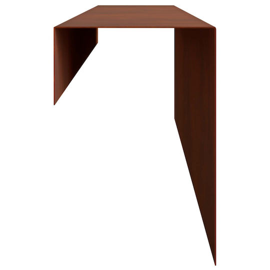 Garden Border Profiles 2 Pcs 100 x 10 x 15 cm 8012918 Rusty