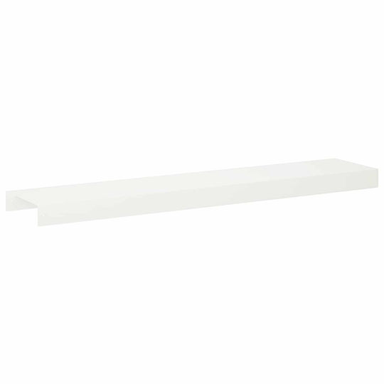 Garden Edging Profiles 10 Pcs 100 x 20 x 5 cm Steel White 8012923 White