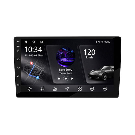 Vencore 3236-10006-0265b Android-15-Multimedia-Display 10,1" Px5s Octa-Core 2 GB/32 GB IPS-Frontblende CarPlay Android Auto 360°-Kamera-Unterstützung Nissan Navara 2016–2022 – Schwarz 3236-10006-0265b