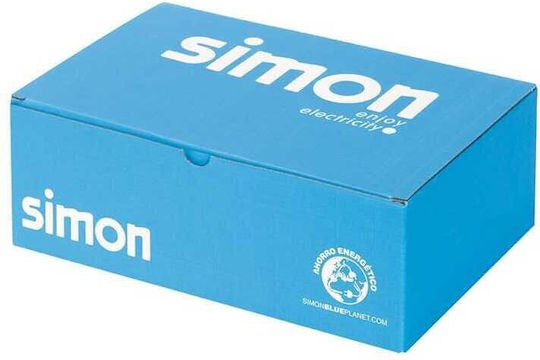 Kontakt-Simon Elektroinstallationsdose in Grau 8 Stück