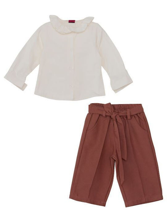 Restart for kids Set pentru Copii cu Pantaloni, 3 Piese, Roz
