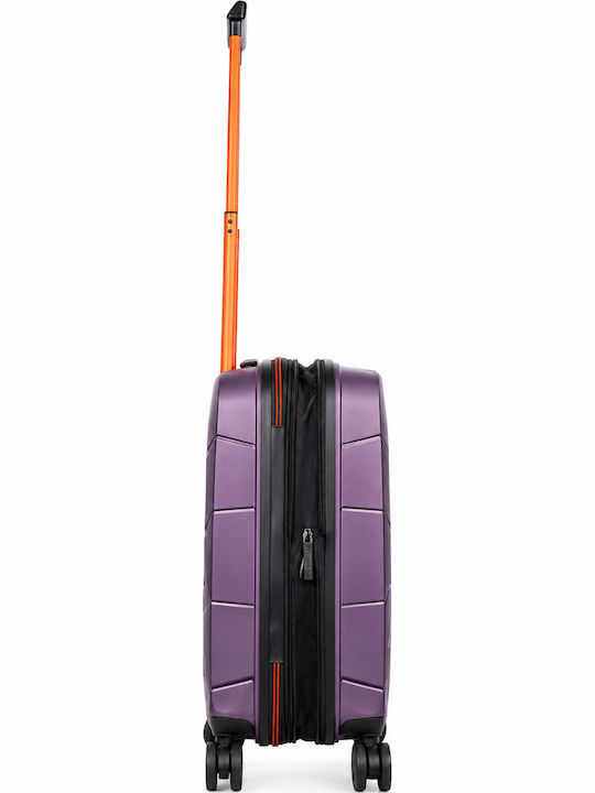 Discovery Cabin Travel Suitcase Purple Height 55cm
