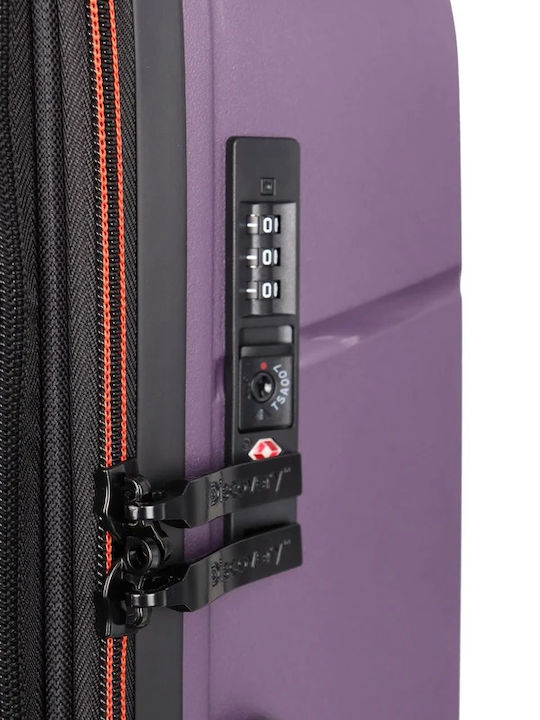 Discovery Medium Purple Suitcase 65 cm High
