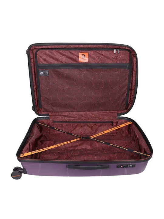 Discovery Large Purple Suitcase 75 cm High