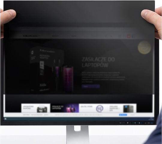 Qoltec Qoltec Computer Screen Filter Privacy 27 Inch 16:9