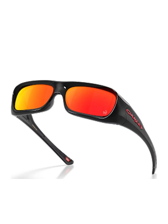 Oakley Permian Prizm Sonnenbrille in Schwarz mit Rahmen Oakley Permian Prizm Sonnenbrille in Schwarz mit Rahmen