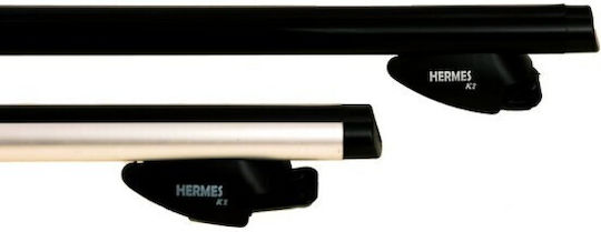 Hermes Aluminum Silver Car Roof Bars Hermes Aluminum Silver Car Roof Bars