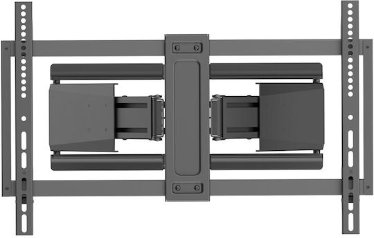 Maclean Energy MC-881 N Βάση Τηλεόρασης Τοίχου έως 90" και 65kg Μαύρο