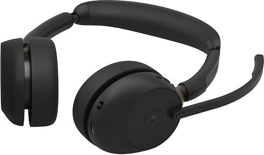 Evolve3 65 Stereo Link 39c UC Wireless On Ear Multimedia Headsets with Microphone and Bluetooth Connectivity