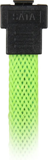 Sharkoon 7-Pin SATA III to 7-Pin SATA III Cable 30cm Green