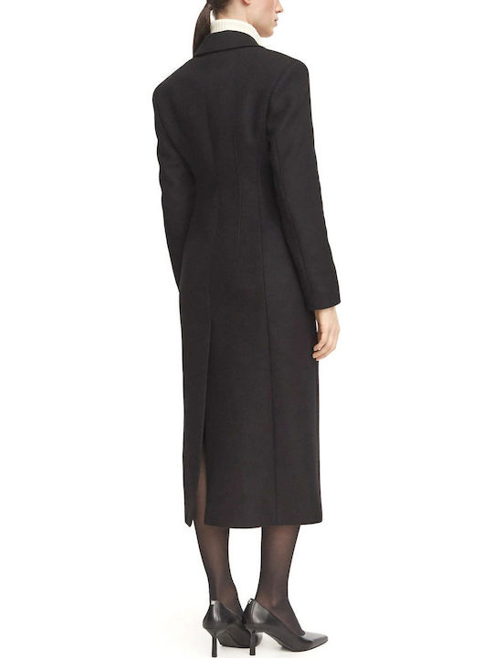 Wool Women's Coat Black