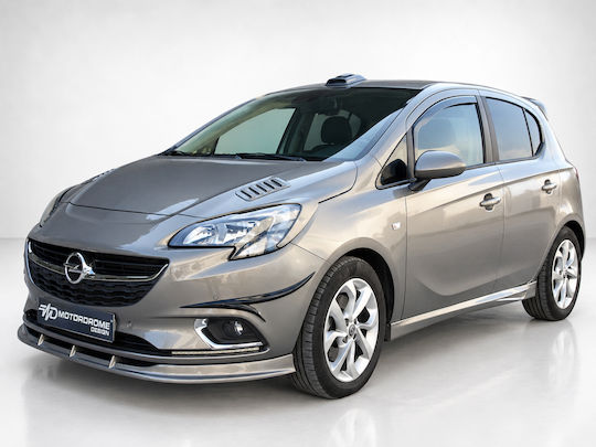 Motordrome Stoßstange Auto Vorderseite Vordere Stoßstangenecken Opel Corsa E 2014-2019 Kompatibel mit Opel Corsa