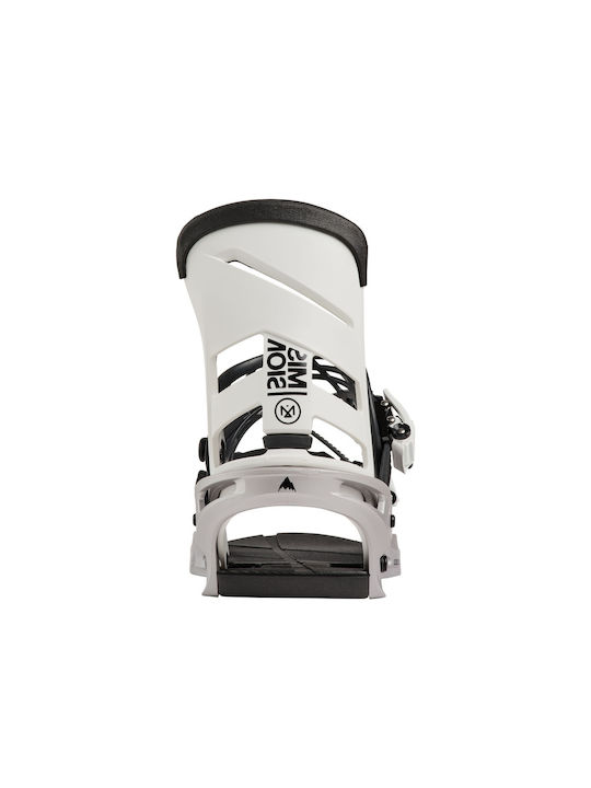 Burton Mission Re:flex Men's Snowboard Bindings White