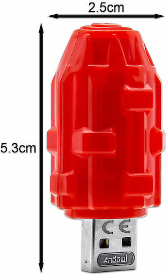Usb Flamme Effekt Flamme Licht rot Q-d305 Andowl