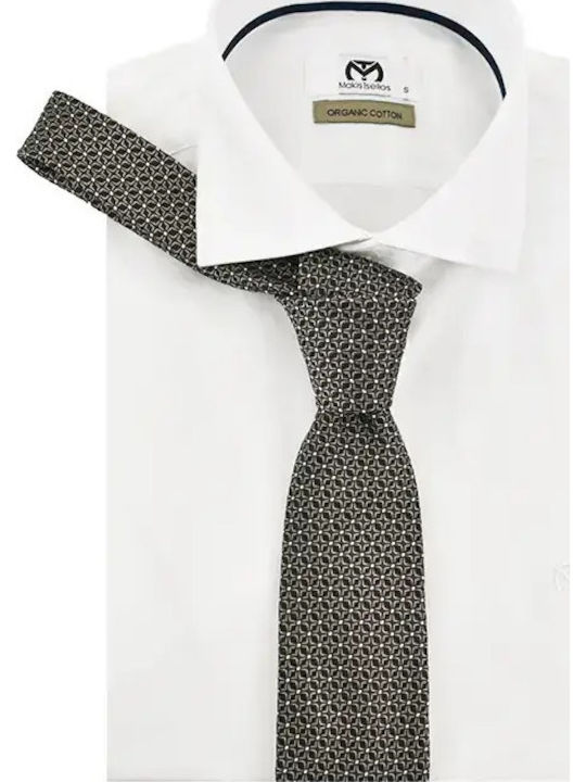 Monte Napoleone Men’s Tie in Burgundy Colour