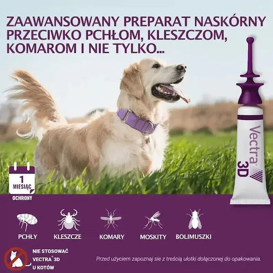 Ceva Vectra 3D Multivitamine pentru Câini și Pisici 2,5 ml pentru Susținerea Organismului
