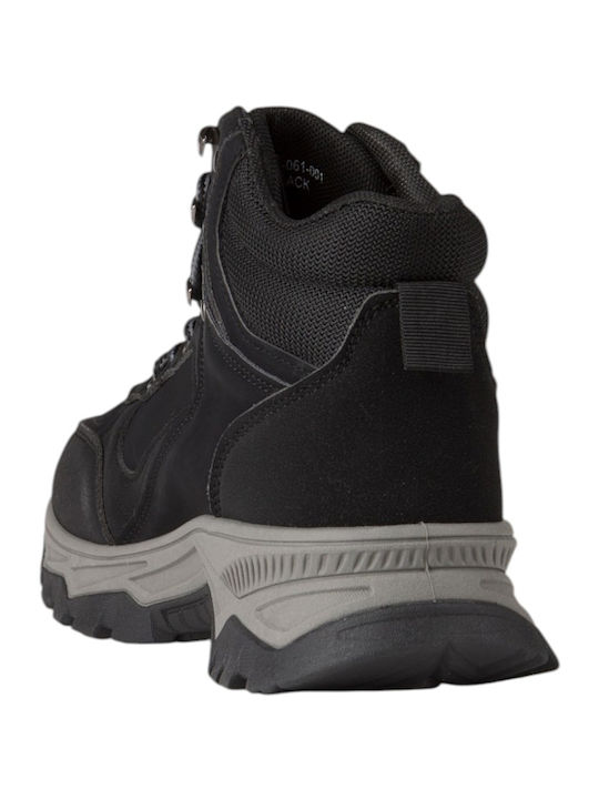Antonio Donati Men's Black Hiking Shoes