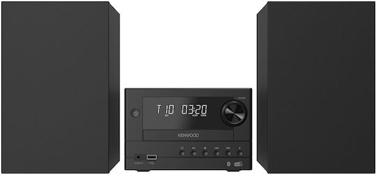 Kenwood Sistem audio 2.0 M450DAB 20W cu CD Player și Bluetooth Negru