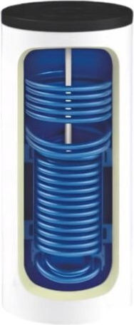 Kospel Sbpg-301 L Tank with 2 Heat Exchangers for Heat Pump + Central Heating Boiler, Vertical