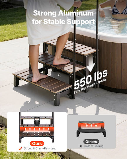 Vevor Aluminum Pool Step
