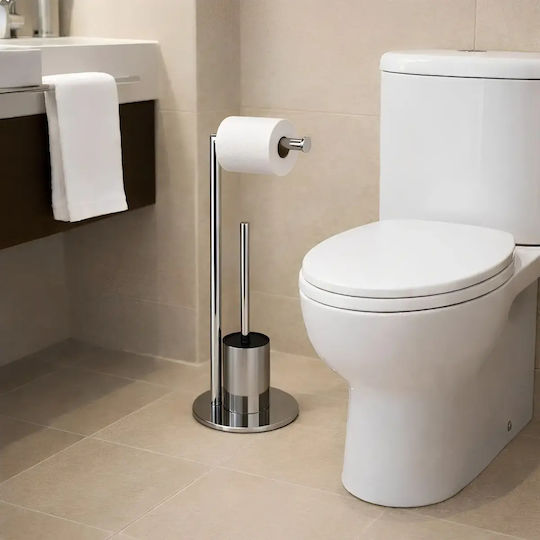 Set Accesorii Baie Inox Argintii