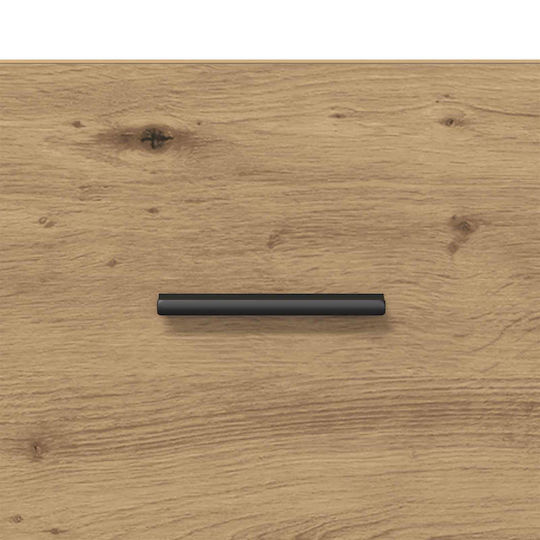 vidaXL Artisan Badezimmerschrank 40x36x109,5 cm Eiche