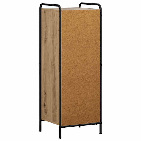 vidaXL Artisan Badezimmerschrank 40x36x109,5 cm Eiche