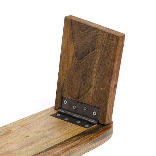 Wooden Meditation Bench Mango Wood Folding Size ±48x18 Cm Weight 2012 G