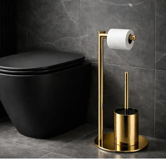 Set de Accesorii de Baie din Inox Auriu