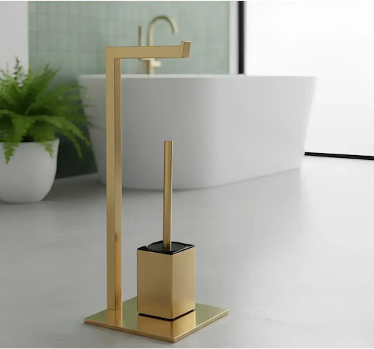 Set de Accesorii de Baie din Inox Auriu