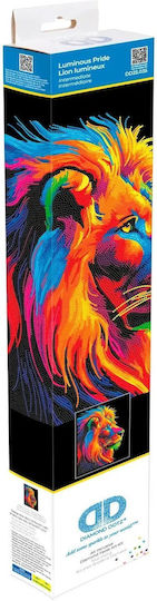 Diamond Dotz Adult Flocked Neon Glow-in--dark Pride 018-dd25035