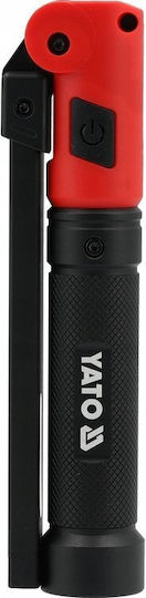 Yato Wiederaufladbare LED-Werkstattleuchte IP54 mit bis zu 800 lm Leuchtkraft