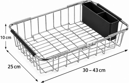 Galifas Сребристо Inox Сушилник за Мивка 34.5x25x10cm